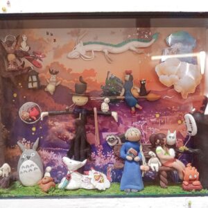 diorama Miyazaki fait main
