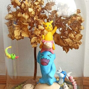 Diorama fait main pokémon wattyland